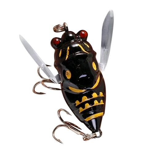Winged cicada 40mm fishing - winged,